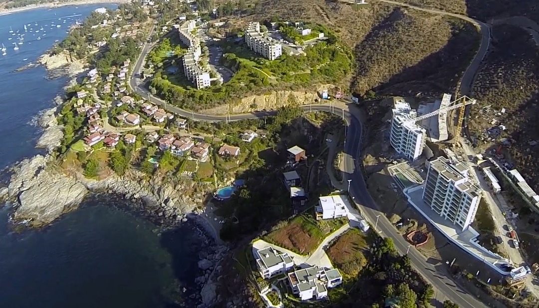 Desastre Proyecto Mirador Punta Pite en Papudo