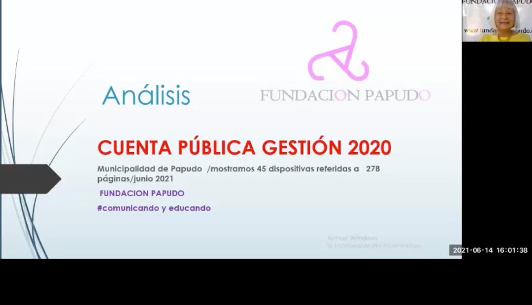 Análisis de la Cuenta Pública 2020 de la I. Municipalidad de Papudo