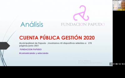 Análisis de la Cuenta Pública 2020 de la I. Municipalidad de Papudo