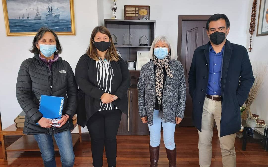 Reunión con nueva alcaldesa de Papudo Sra. Claudia Adasme