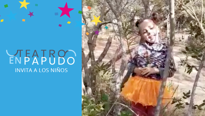 INVITACIÓN A TALLERES DE TEATRO EN PAPUDO