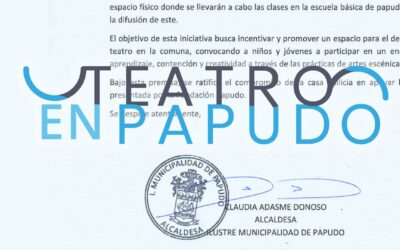 Proyecto Teatro en Papudo postula al Fondo de Fortalecimiento de Organizaciones de Interés Público FFOIP