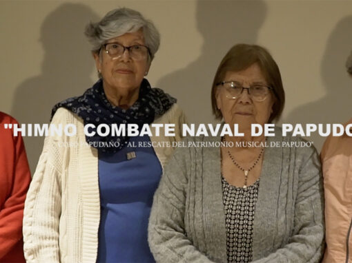 Coro Papudano entona el Himno al Combate Naval de Papudo Coro Papudano entona el Himno al Combate Naval de Papudo