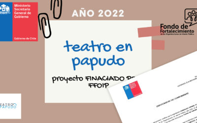 Hemos recibido el Certificado de Fiel Cumplimiento respecto del Proyecto Teatro en Papudo