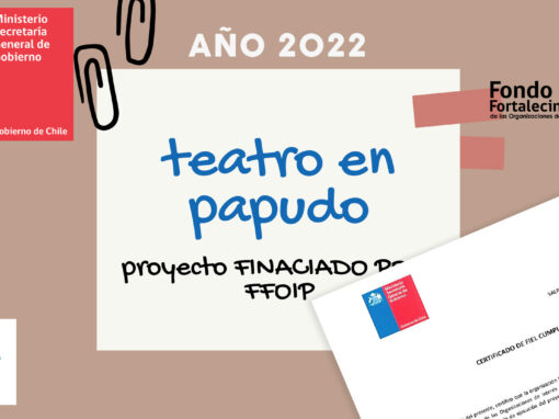 Hemos recibido el Certificado de Fiel Cumplimiento respecto del Proyecto Teatro en Papudo Hemos recibido el Certificado de Fiel Cumplimiento respecto del Proyecto Teatro en Papudo