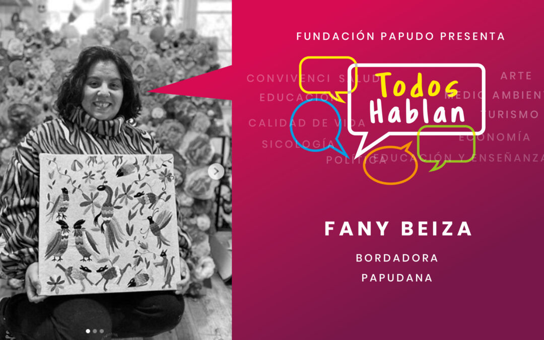 Fany Beiza y el oficio de bordar