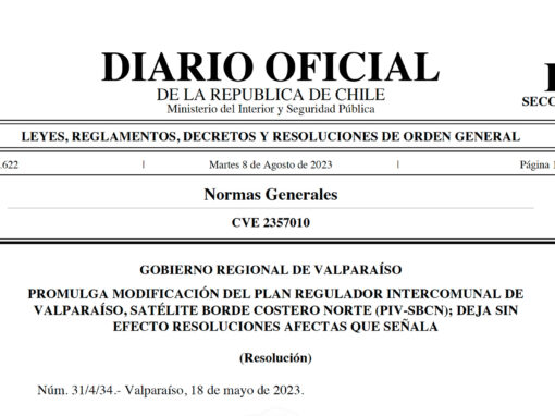 Es promulgado en el Diario Oficial el Plan Regulador Intercomunal Satélite Borde Costero Norte (Zapallar, Papudo, La Ligua y Puchuncaví) Es promulgado en el Diario Oficial el Plan Regulador Intercomunal Satélite Borde Costero Norte (Zapallar, Papudo, La Ligua y Puchuncaví)