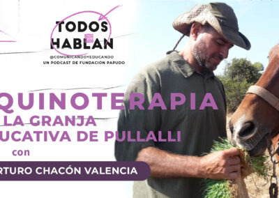 Equinoterapia en la Granja educativa de Pullalli con Arturo Chacón Valencia