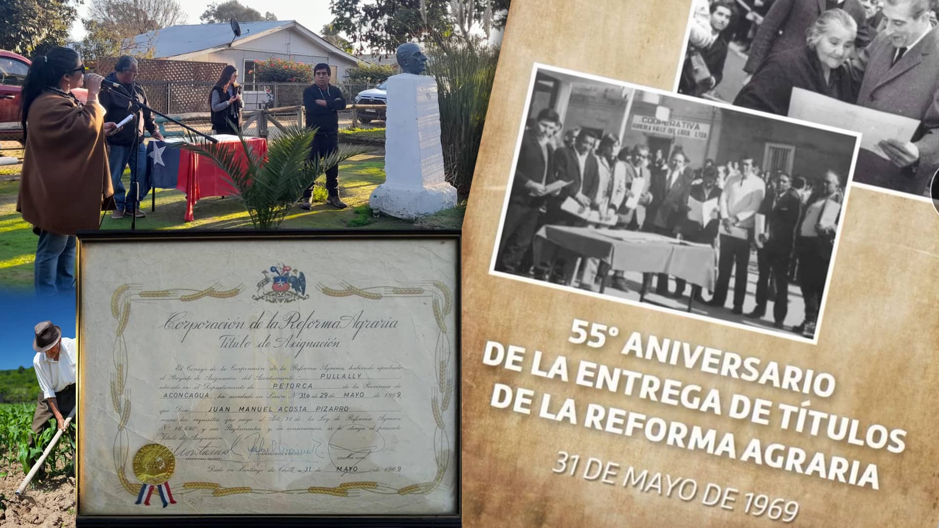 A 55 años de la Reforma Agraria en Pullally: memoria y celebración